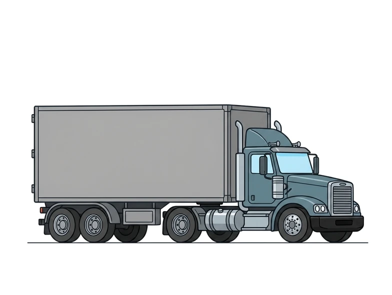 Illustration d’un camion assuré par iCoral