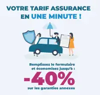 VOTRE TARIF ASSURANCE EN UNE MINUTE !